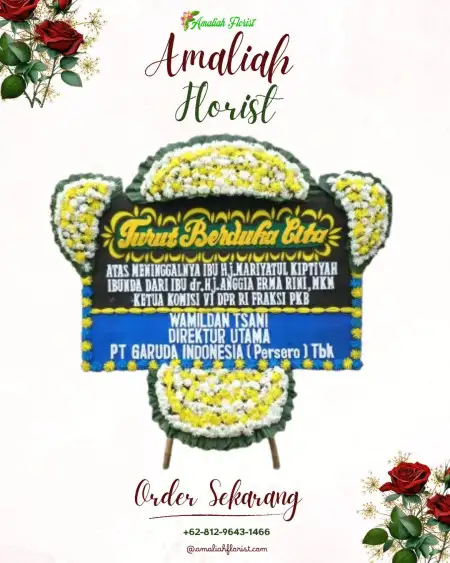 Papan Bunga Duka Royal Tulip Gunung Geulis
